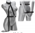 Nylon strap back restraint set 尼龙带反背束缚套装