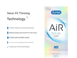 杜蕾斯AiR隐薄空气套6只