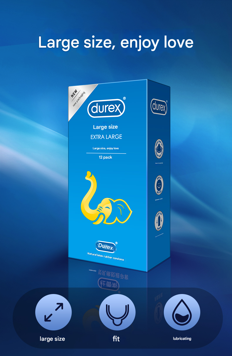 杜蕾斯大号装12只