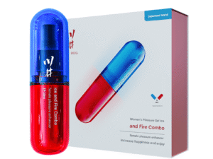 Kawai Ice & Fire Arousal Gel - Alternating Icy & Hot Sensation Liquid for Couples