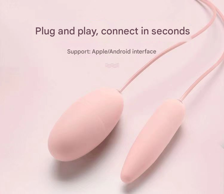 蜜潮跳蛋USB-尖圆-粉