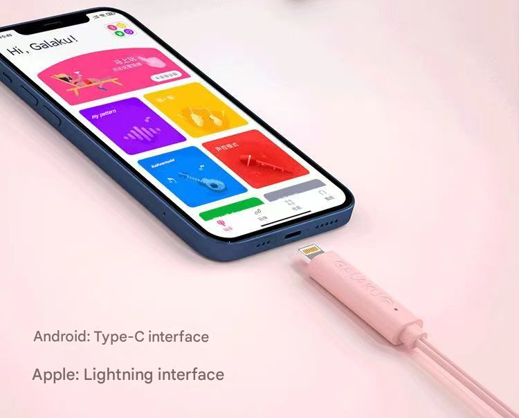 蜜潮跳蛋USB-尖圆-粉