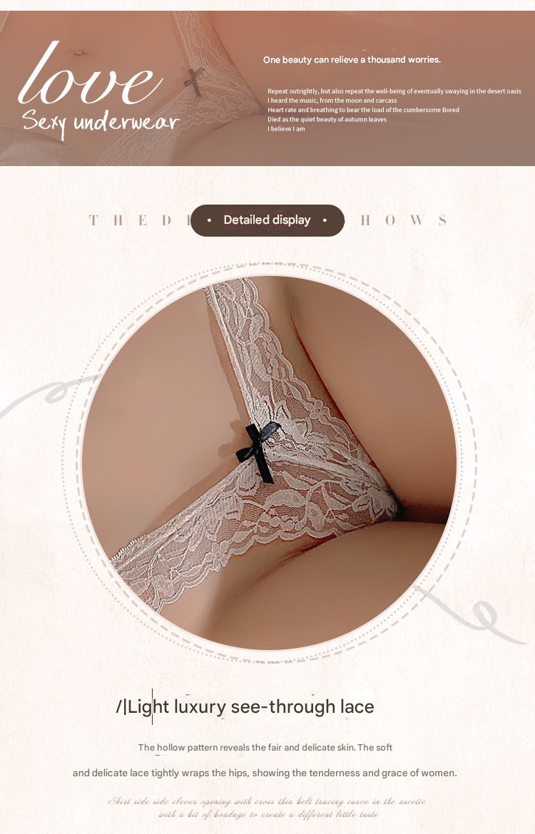 霏慕蕾丝内裤6867
