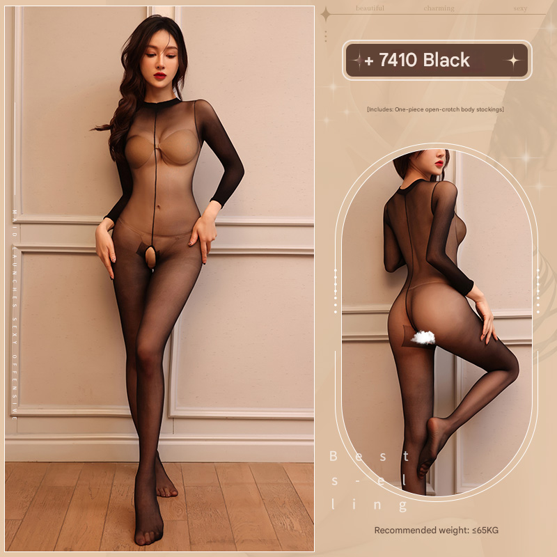 霏慕连身丝袜7410 黑