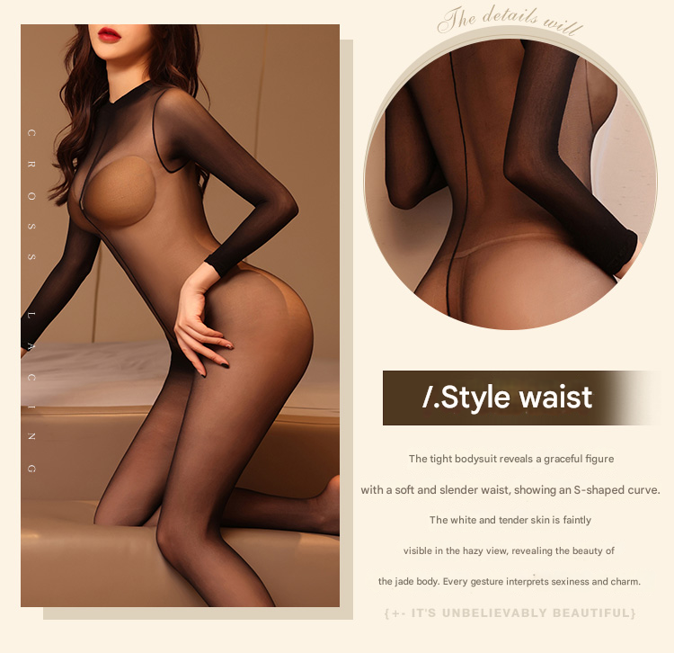 霏慕连身丝袜7410 黑