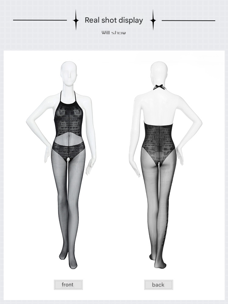 霏慕连身丝袜7507黑