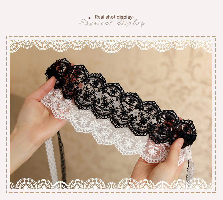 霏慕蕾丝眼罩7687黑