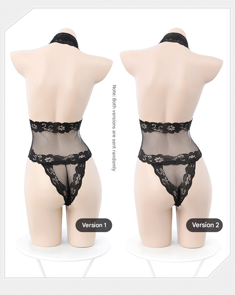 霏慕性感睡裙7716 黑