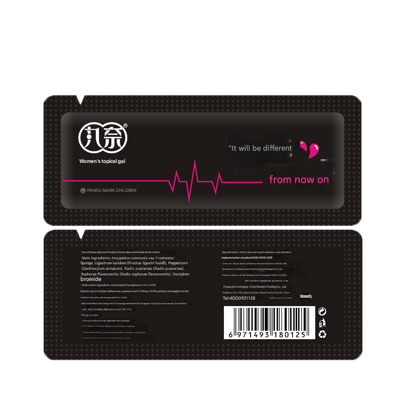 丸奈One Night系列女性外用凝露（2片精装、裸片）