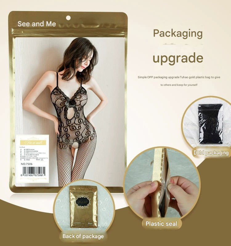 霏慕开裆连身袜7540