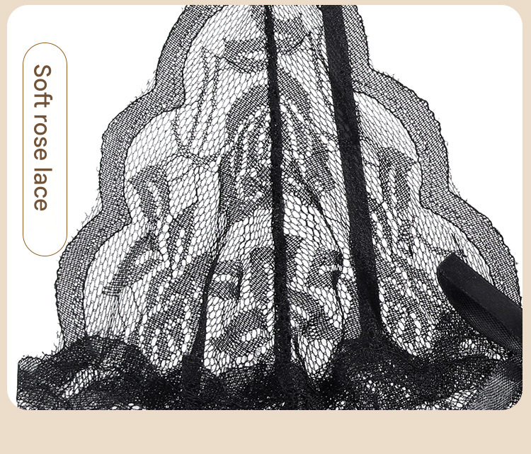 霏慕网纱透视吊带裙女7832