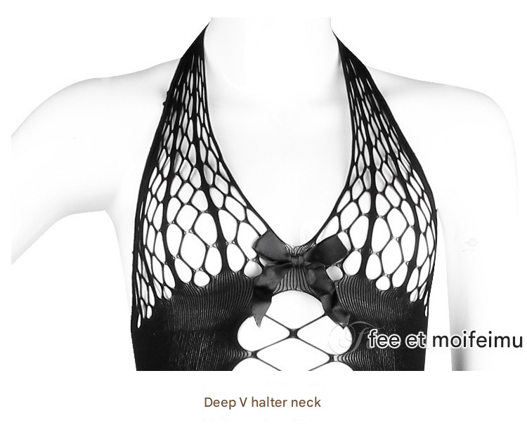 霏慕情趣深V开档性感7560