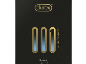 001 Extra Lubricated Aqua-Polyurethane Condoms - 3-Count, The Ultimate in Thinness & Smoothness