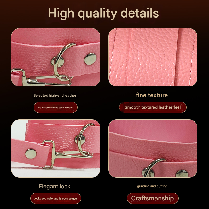 擎哥SM粉色皮革款（8件套）