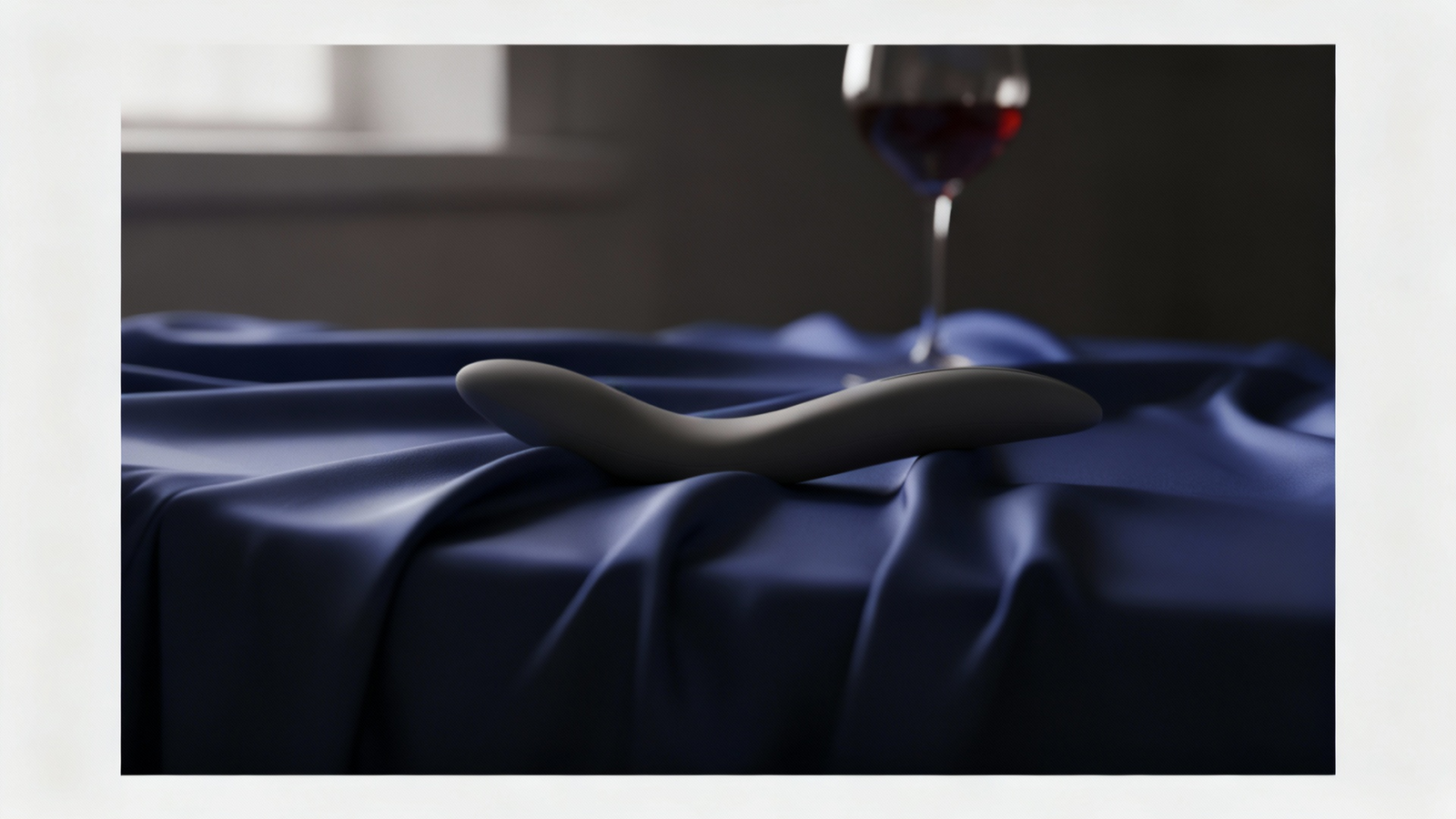 A soft-lit, artistic photo representing discovery and pleasure